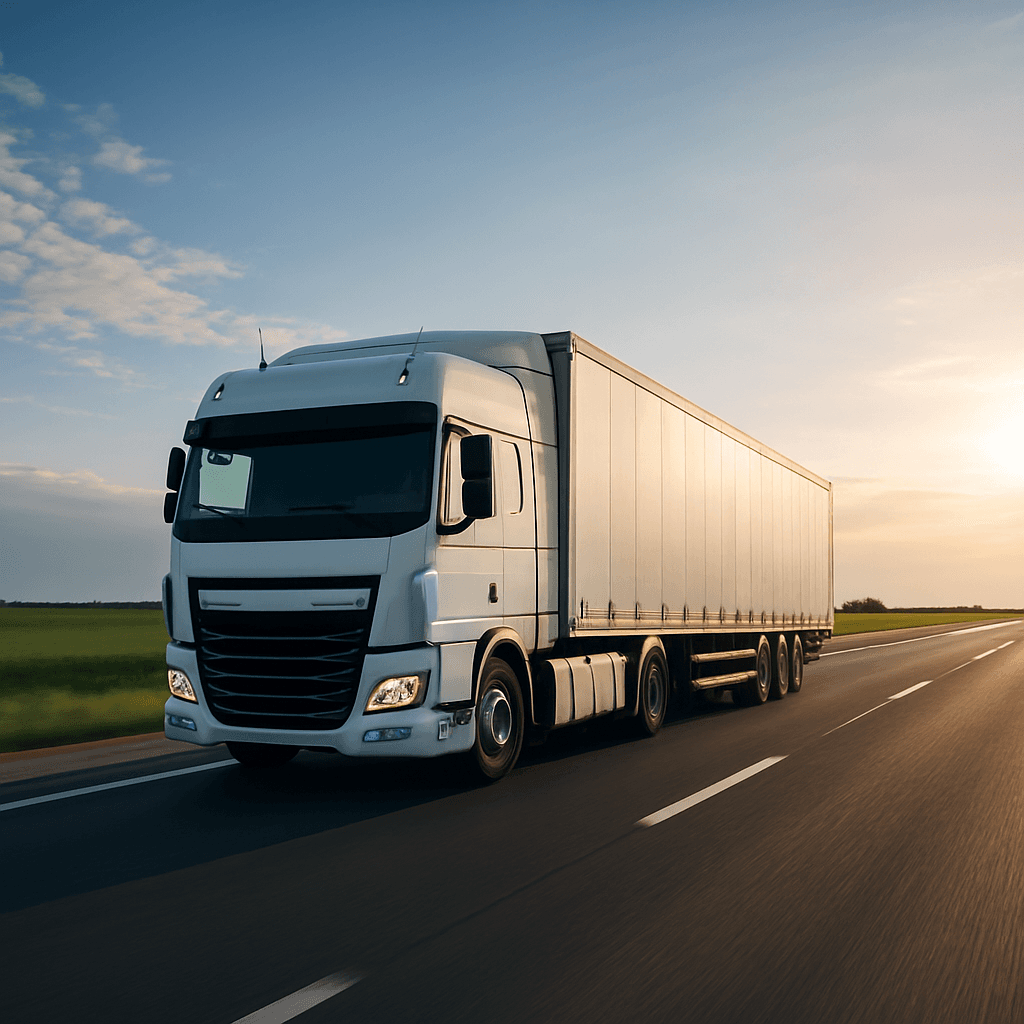 Caminhão na Estrada